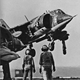Illustration for article titled The Time When AV-8 Harriers Deployed Aboard A Fixed-Wing Navy Carrier